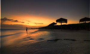 Mallorca Beech early morning.