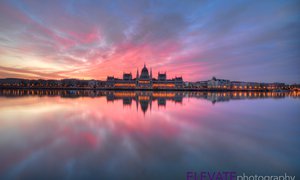 Parliment Building in Budapest.